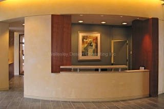 Common area designed by Wellesley Design Consulting of Methuen MA