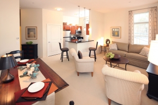 Sample of our interior design of an apartment in an independent living community